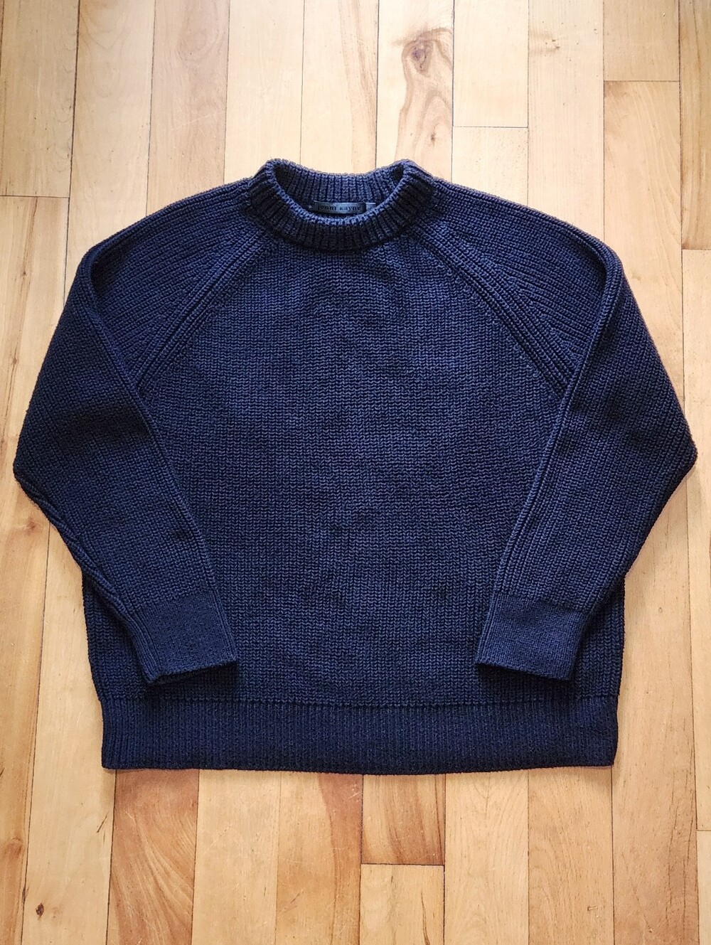 Jenni Kayne Oversized Cotton Fisherman Sweater - XXS